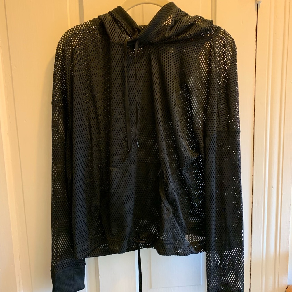 Victoria secret mesh workout jacket